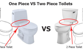 Toilet One Piece vs Two Piece