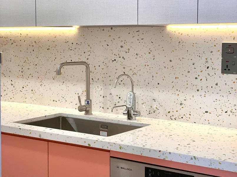 Keramik Dinding Dapur Elegan