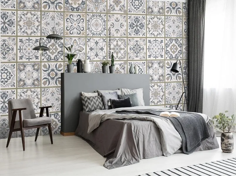 Keramik Motif Batu Alam